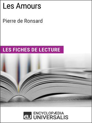 cover image of Les Amours de Pierre de Ronsard